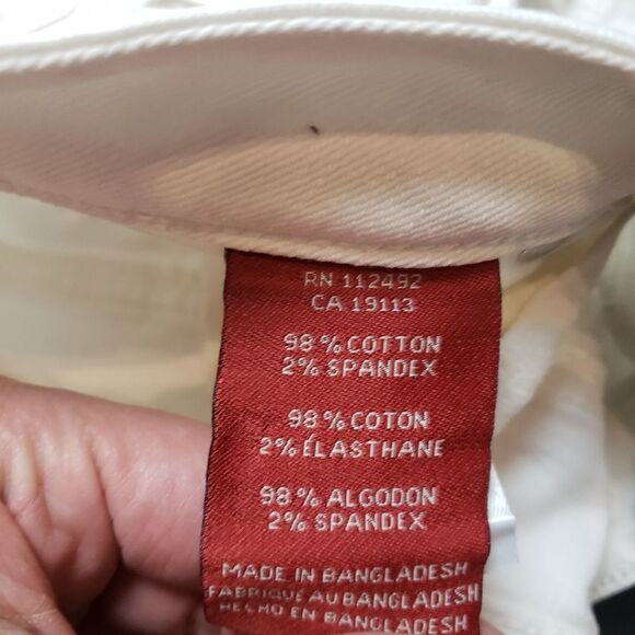 Makers of True Originals White Ankle Cropped Jeans Size 27 - Picture 8 of 13